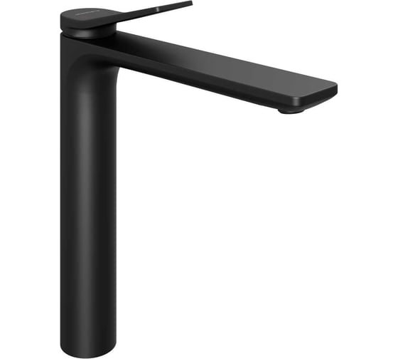 Смеситель для раковины Abelsberg Intensa высокий, вулканический черный EGF23521MB
