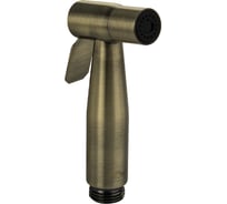 Лейка гигиеническая для биде GFmark из нержавеющей стали, в блистере, бронза 6140