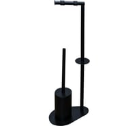 Стойка напольная для туалета RIDDER Riley чёрный матовый 11071110