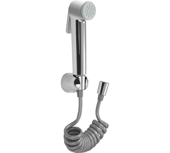 Набор биде гигиенический Санакс с пружинным шлангом, хромированный 2065