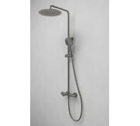 Душевая система Abelsberg Perfecta с термостатом для ванны и душа, титан SNS61102BN