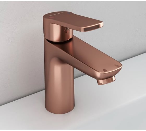 Смеситель для раковины Abelsberg Lineara, песчаная медь UNF23508BC