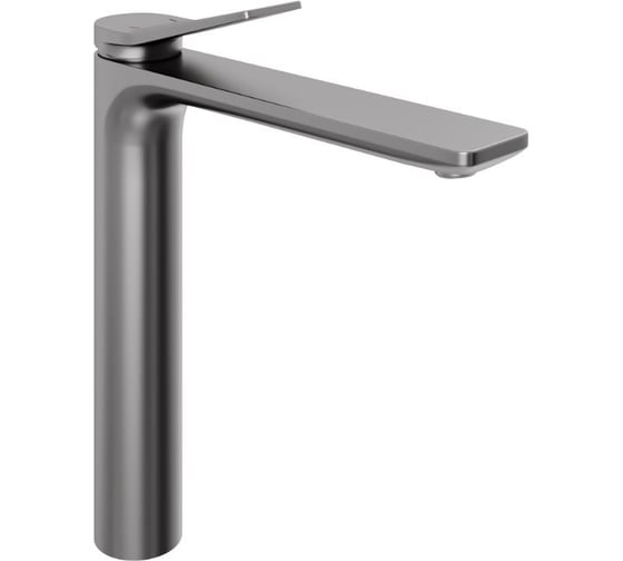 Смеситель для раковины Abelsberg Intensa высокий, космическая сталь EGF23521GM