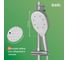 Душевой гарнитур IDDIS глянцевый хром, Рэй (Ray),ID RAY3C70i16 6