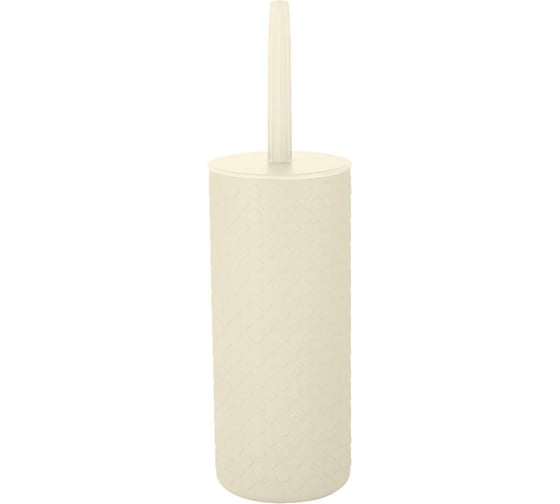 Туалетный набор Plast Team Stockholm, ерш с подставкой, молочный туман 282128