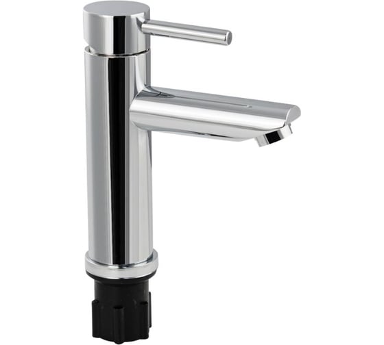 Смеситель для раковины САНАКС серия МАГНУС, литой корпус, прямой излив, из хромированной нержавеющей стали марки SUS 304, цвет хром 9149-CR