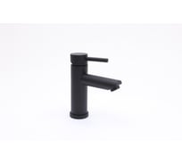 Смеситель для раковины в ванную Виктория, цвет черный Alcora SS-SF-313 (Black)