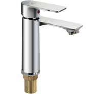 Смеситель для раковины САНАКС шаровый, картридж 35мм, цвет хром 48015