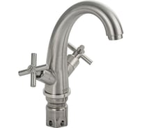 Смеситель на раковину САНАКС металокерамика, серия МАГНУС, из нержавеющей стали марки 304 9231