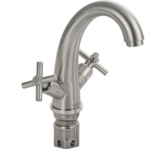 Смеситель на раковину САНАКС металокерамика, серия МАГНУС, из нержавеющей стали марки 304 9231