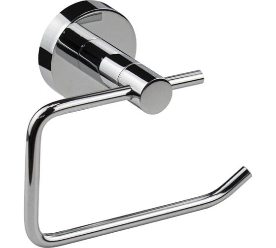 Держатель туалетной бумаги без экрана GFmark на круглом основании, цвет хром 79002