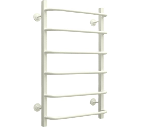 Полотенцесушитель ТЕРМОДИЗАЙН сталь N Steel (лесенка) W=500,H=500 (6перекл) 1/2в.р. бел. ТД TDNSt001W