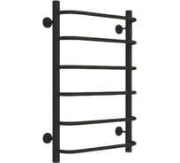 Полотенцесушитель ТЕРМОДИЗАЙН сталь N Steel (лесенка) W=500,H=1200 (13перекл) 1/2в.р. черн. ТД TDNSt005B