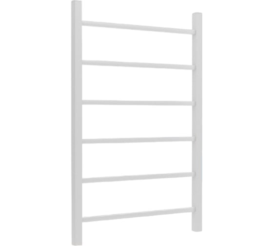 Полотенцесушитель ТЕРМОДИЗАЙН сталь Q Steel (лесенка) W=500, H=1000 (10перекл) 1/2в.р.бел. ТД TDQSt004W