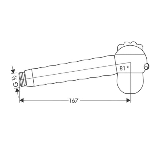 Детская душевая лейка Hansgrohe Joco 28560000