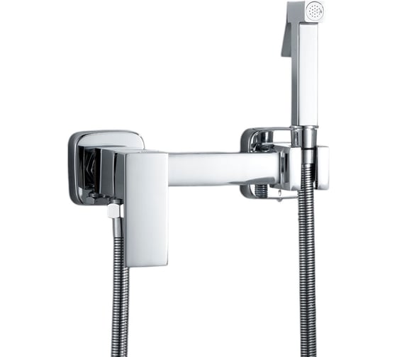 Смеситель для биде с гигиеническим душем ALOUTE цвет Хром. AH315