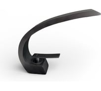 Смеситель для раковины ALOUTE высота 200 мм, цвет черный матовый, рычажное управление. Монтаж на одно отверстие, на гайке. С аэратором. A00701H