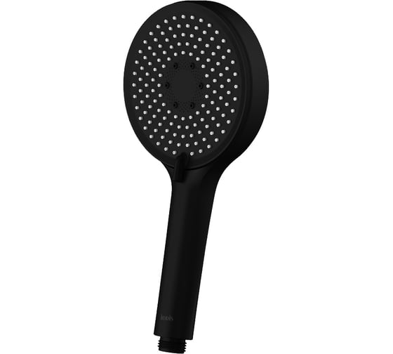 Лейка для душа IDDIS черная матовая, Optima Home OPH3FB0i18