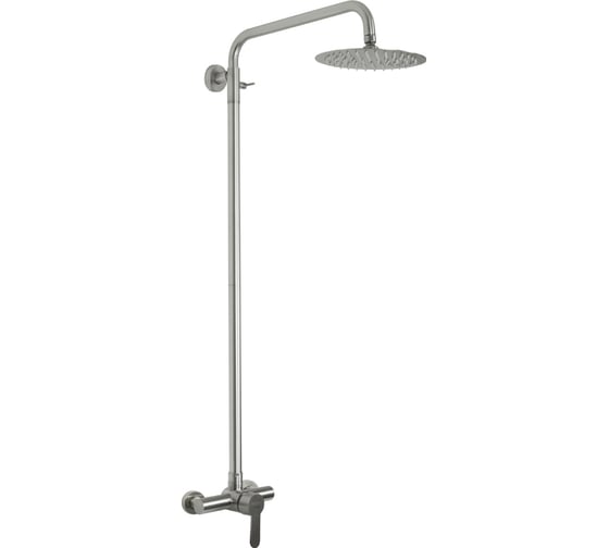 Смеситель в душевую кабинку САНАКС c жестким душем МАГНУС из нержавеющей стали марки 304 9193