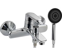 Смеситель для ванны САНАКС с коротким изливом МАГНУС литой корпус, хром 8810