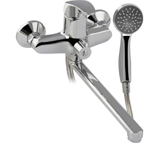 Смеситель для ванны САНАКС МайФайр с длинным изливом, хром 48010