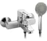 Смеситель для ванны САНАКС КОНСУЛ, короткий излив, ручка с прорезью, хром 4910 1