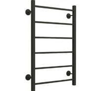 Полотенцесушитель ТЕРМОДИЗАЙН сталь Q Steel лесенка W=500, H=1200 (13 перекладин) 1/2, черный ТД TDQSt005B