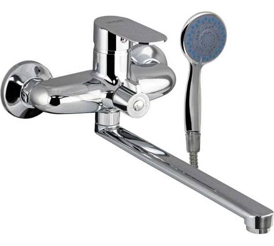 Смеситель для ванны САНАКС МайФайр с длинным изливом, разборный корпус, хром 87119