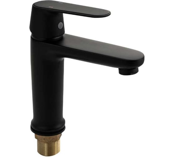 Смеситель на раковину САНАКС МАГНУС литой корпус, цвет чёрный 8405 1