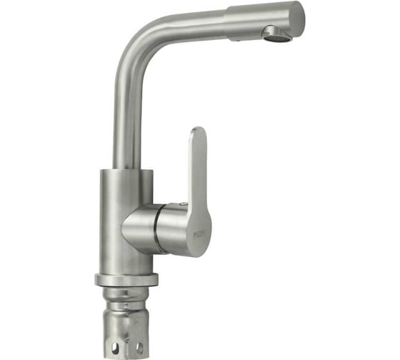 Смеситель на раковину САНАКС МАГНУС поворотный аэратор, из нержавеющей стали марки 304 9146