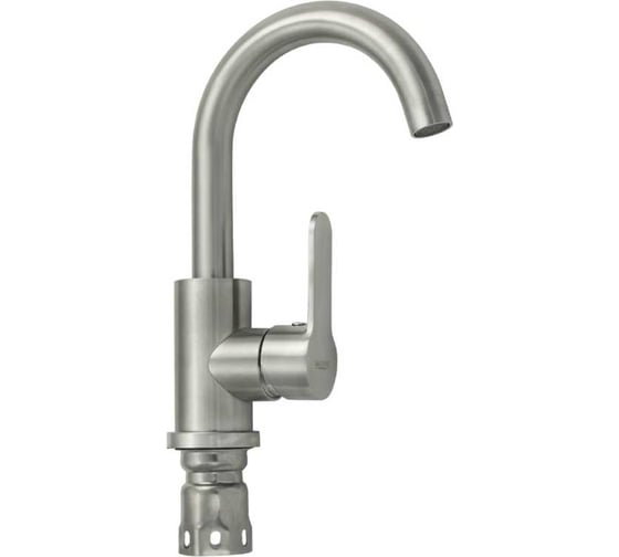 Смеситель на раковину САНАКС МАГНУС поворотный излив, из нержавеющей стали марки 304 9147