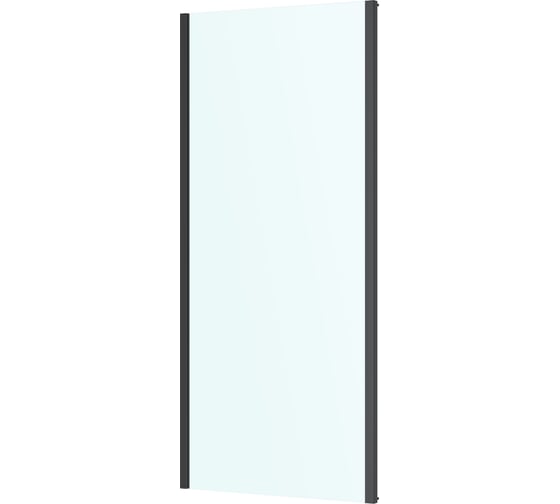Боковая панель Roca Leon 700x1950мм, черный профиль, стекло прозрачное ZRU9307674