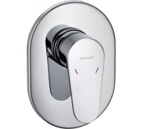 Встраиваемый смеситель Bravat ELER в стену, 1-функц 00042485