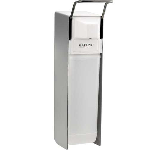 Дозатор для жидкого мыла GFmark локтевой, АНТИВАНДАЛЬНЫЙ, алюминиевый корпус, серия "МАГНУС", 2000 мл 701