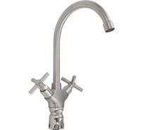 Смеситель кухонный САНАКС серия МАГНУС, металокерамика, из нержавеющей стали марки 304 9103