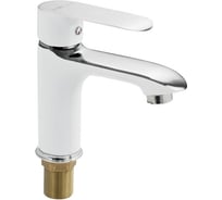 Смеситель на раковину шаровый комбинированный GFmark с белой эмалью 5230