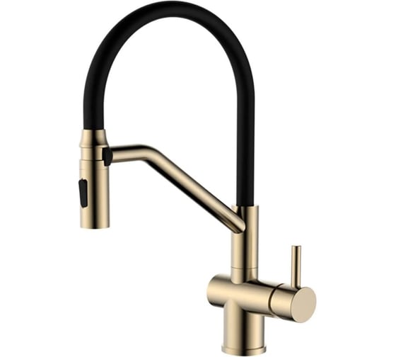 Смеситель для кухни Gerhans с гибким изливом K14292Y-2