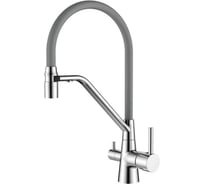 Смеситель для кухни Ledeme с гибким изливом L4897-9