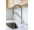 Смеситель для кухни Ledeme с гибким изливом L4897-9 3