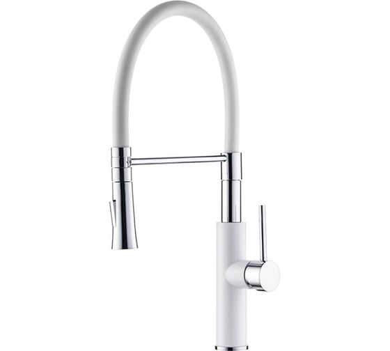 Смеситель для кухни Ledeme с гибким изливом L4097W-3