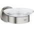 Мыльница GROHE Essentials с держателем, суперсталь () 40444DC1 1