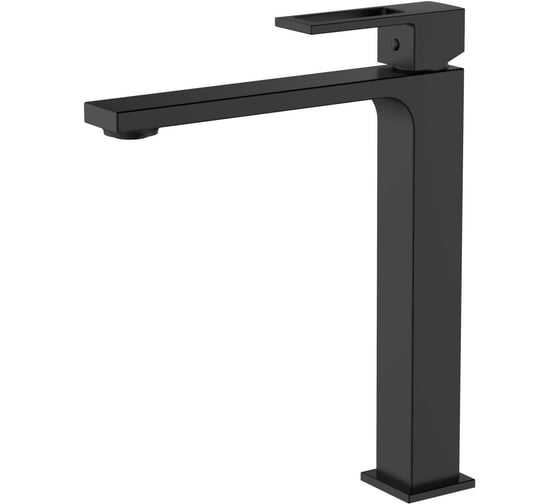 Смеситель для раковины DQ высокий Dortmund черный DA1712005
