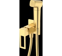 Смеситель с гигиеническим душем DQ Dortmund встраиваемый матовое золото DA1714507