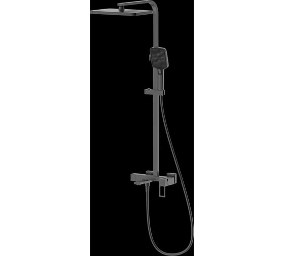 Душевая система со смесителем DQ Dortmund графит DA1713706