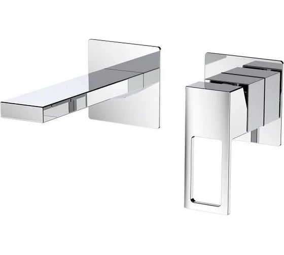 Смеситель для раковины DQ Dortmund встраиваемый настенный хром DA1714401