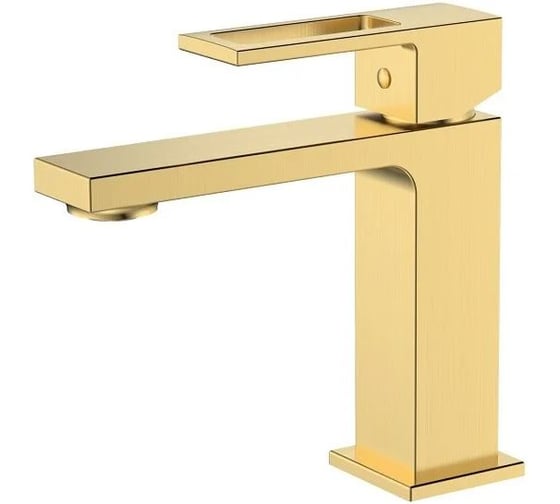 Смеситель для раковины DQ Dortmund DA1712107 мат.золото DA1712107