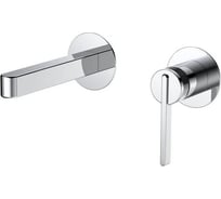 Смеситель для раковины DQ Bonn DA1704401 встраиваемый настенный хром DA1704401