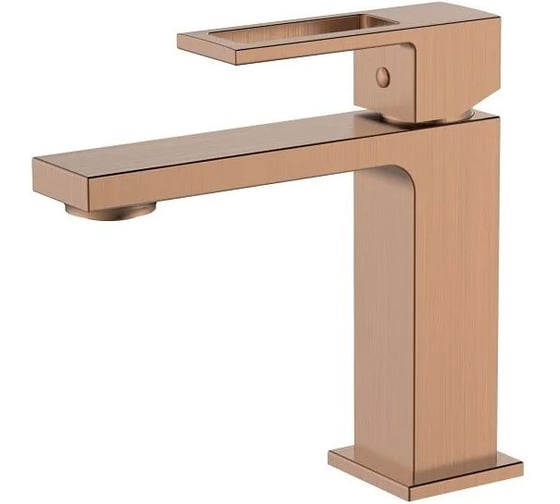 Смеситель для раковины DQ Dortmund DA1712133 браш.роз.золото DA1712133