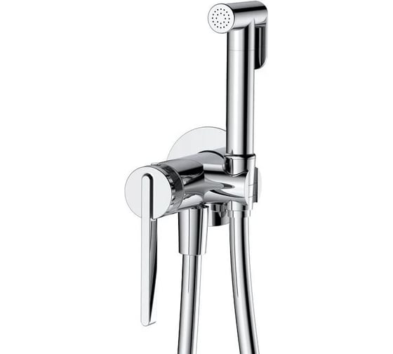 Смеситель с гигиеническим душем DQ Bonn DA1704501 встраиваемый хром DA1704501