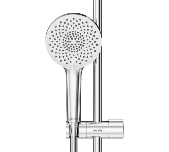 Душевой комплект AM.PM X-Joy ручн.душ 120 мм, 3 функции, штанга 700 мм, шланг 1750, хром F0185A000